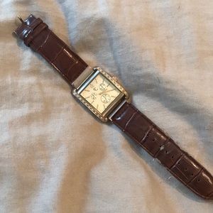 Crocodile & gold watch